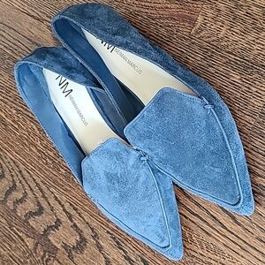 Blue suede shoes